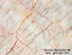 Kwarc naturalny Aurora Borealis / Merkam Lodz