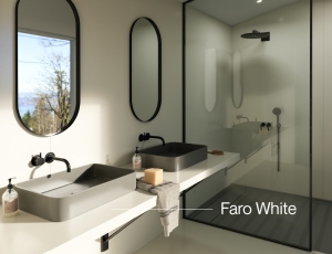 Blaty łazienkowe z konglomeratu Silestone