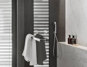 Okładzina ścienna z konglomeratu Silestone