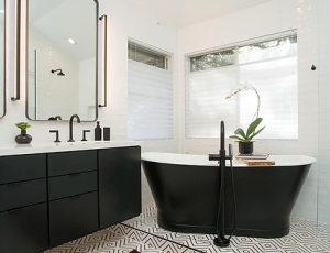 Blaty łazienkowe z konglomeratu Silestone