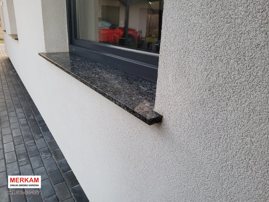 Parapet granitowy Stell Grey