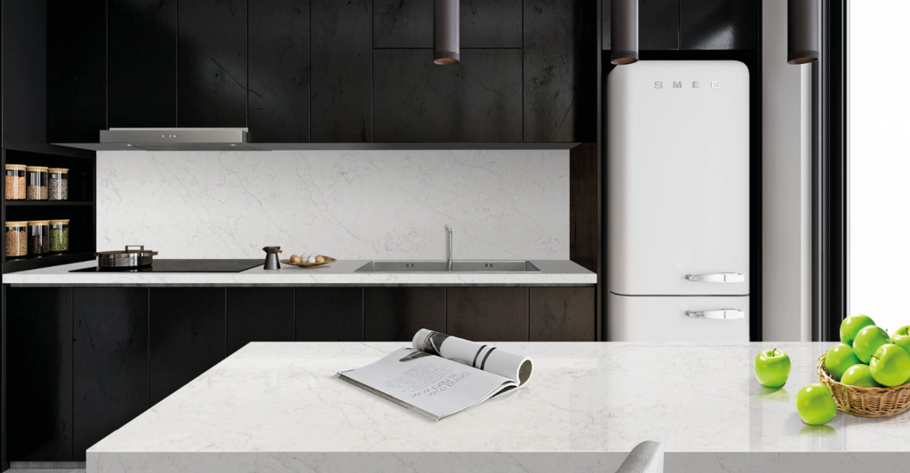 Blat z konglomeratu 7200 Aquitaine Blanca Avant _ Merkam lodz