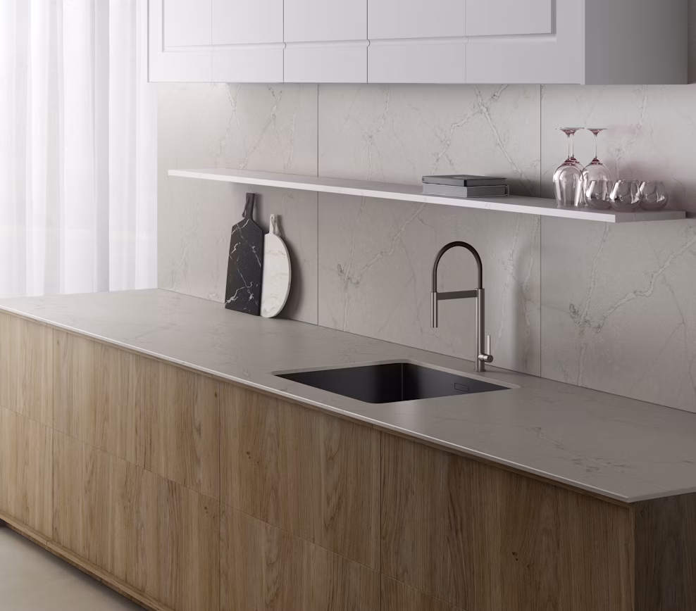 silestone -lechic-victorian-silver blaty kuchenne z konglomeratu kwarcowego na wymiar w łodzi