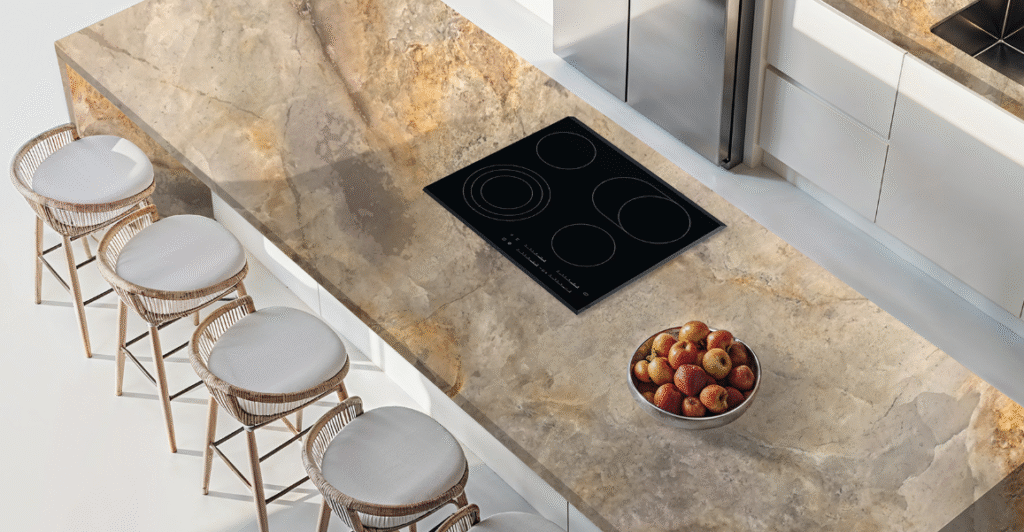 Blaty kuchenne z konglomeraty Avant /5520 Onyx Flers Merkam lodz