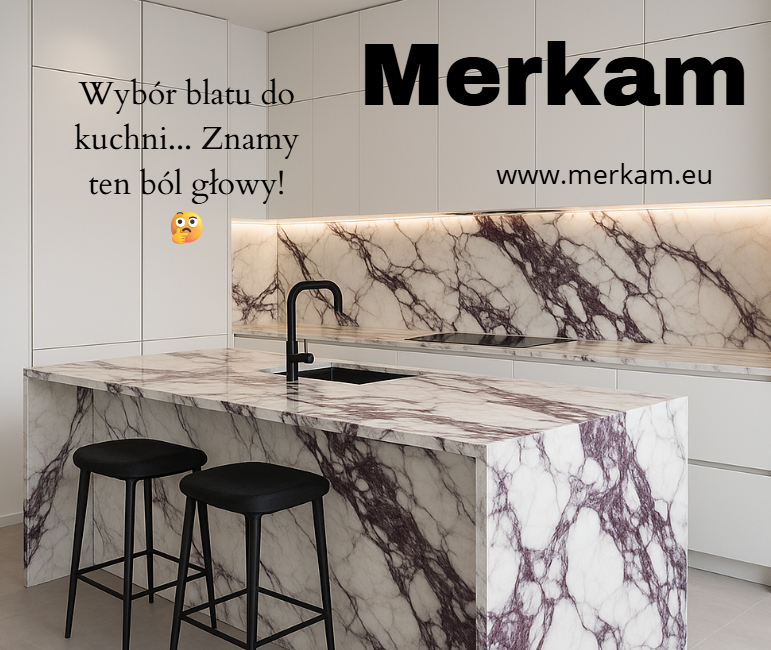Blat kamienny do kuchni Merkam lodz