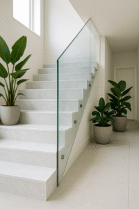 Marmur schody Bianco Carrara