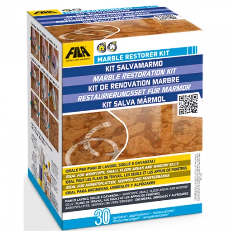 Zestaw do renowacji marmuru Fila MARBLE RESTORER