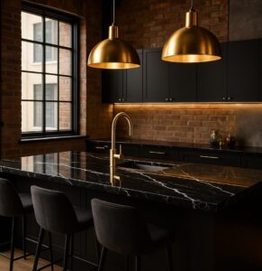 Blaty Marmurowe Nero Marquina