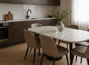 Blat kuchenny z granitu Colonial White