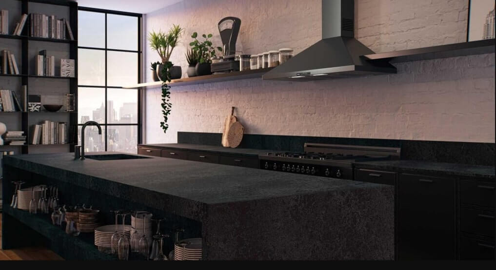Blat kuchenny z konglomeratu Caesarstone 5820 Darcrest