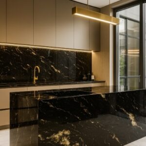 Blat kuchenny z granitu Titanium
