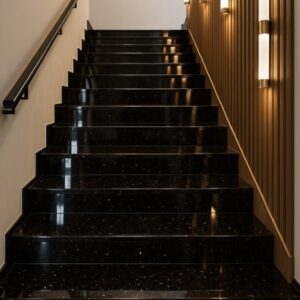Schody z granitu Star Galaxy