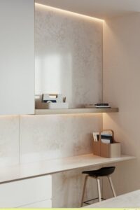 Blat kuchenny i okładzina ścienna z konglomeratu Technistone Altamonte