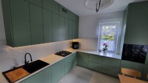 Blat kuchenny z konglomeratu Silestone Lime Delight