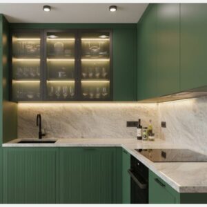 Blat kuchenny z kwarcytu naturalnego Taj Mahal montaż i doradztwo. Blat kuchenny Taj Mahal, Taj Mahal blat, Blat Taj Mahal na wymiar, blat z kamienia Taj Mahal, kwarcyt Taj Mahal, Zielona kuchnia z blatem Taj Mahal, Nowoczesna kuchnia z kamiennym blatem