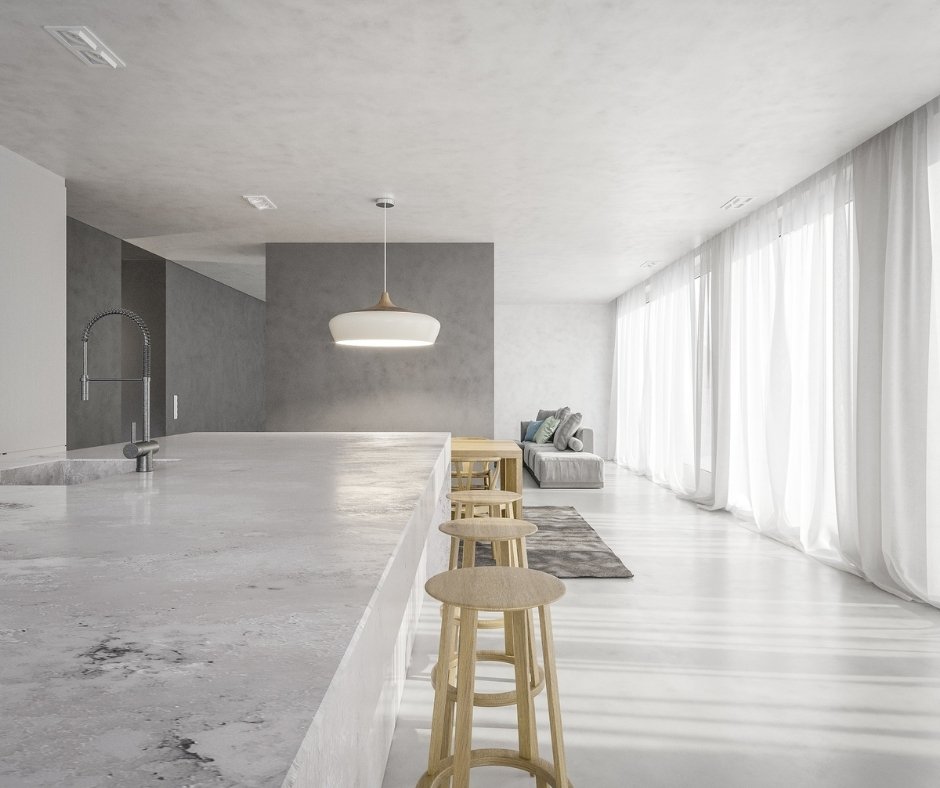 Blat kuchenny z konglomeratu Technistone Ambiente Light