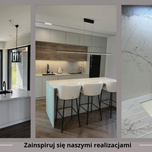 Blaty z konglomeratu na wymiar Realizacja Merkam