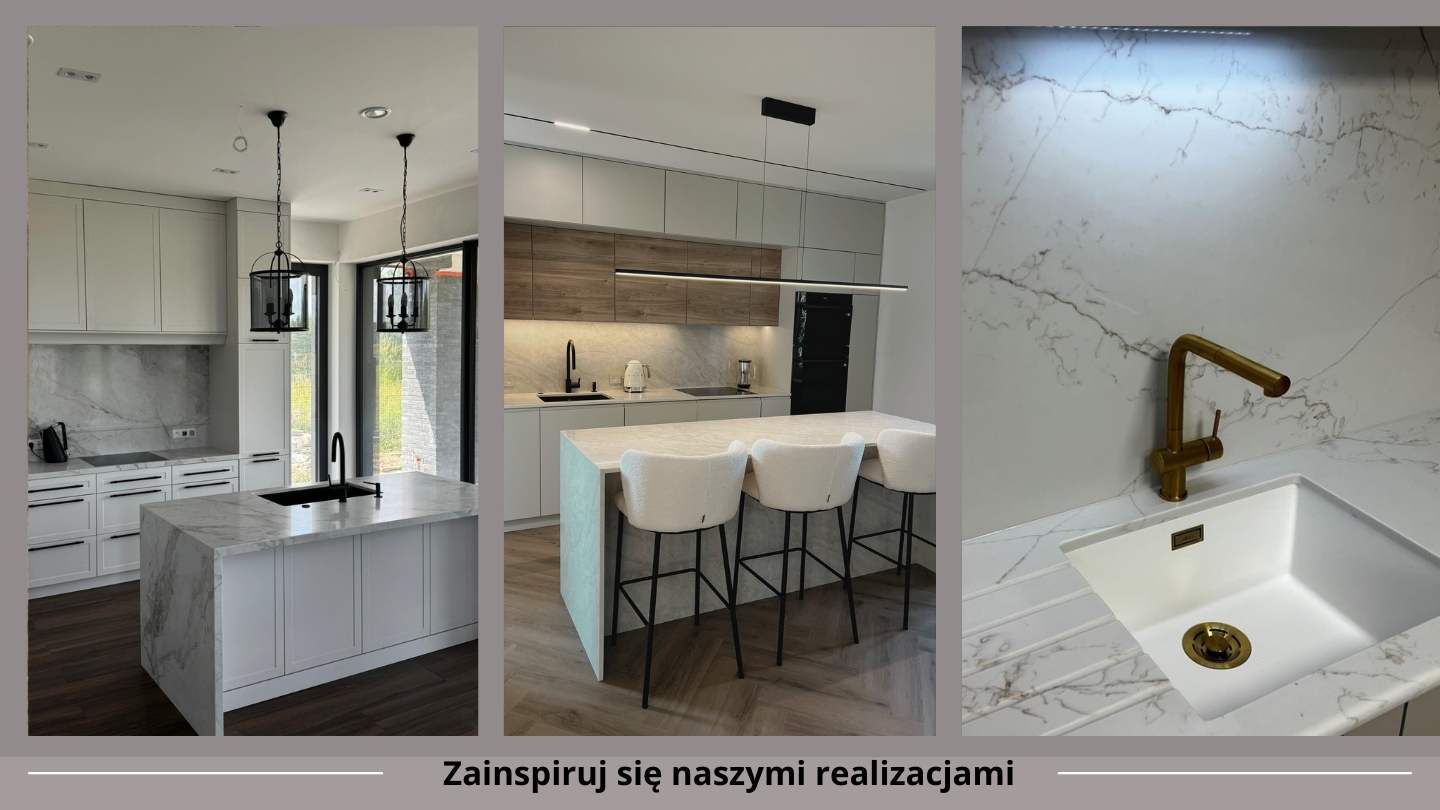 Blaty z konglomeratu na wymiar Realizacja Merkam