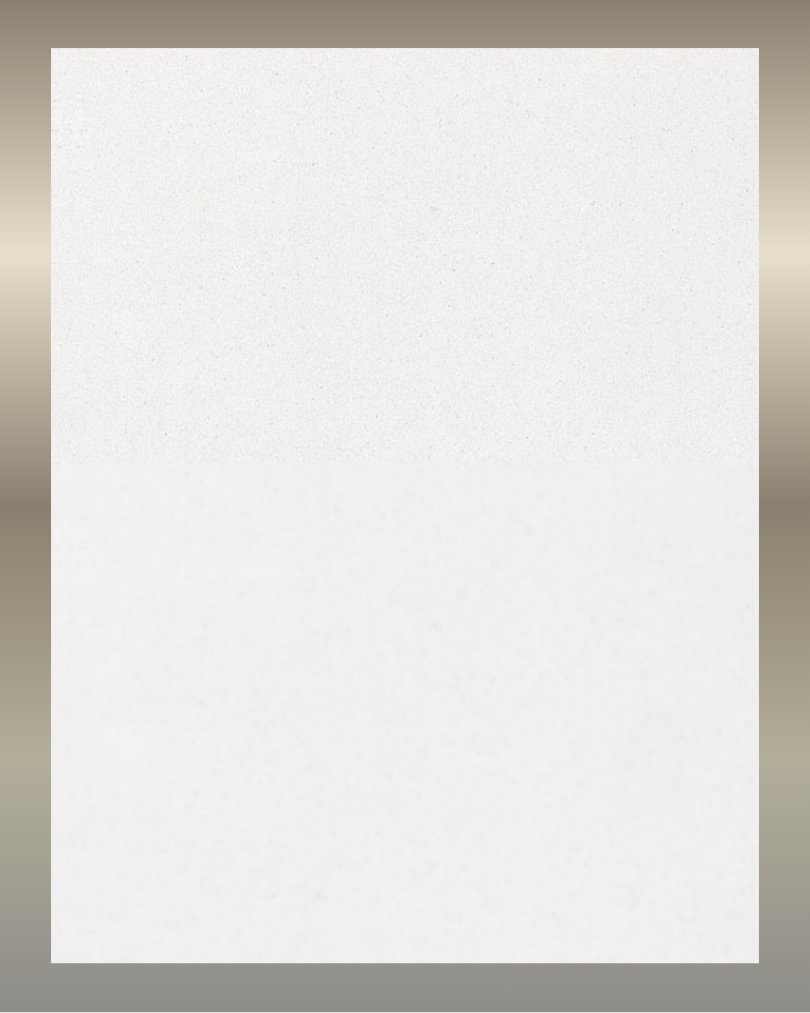 Biały blat kuchenny z konglomeratu Siquartz Arktyka