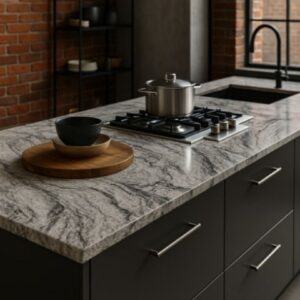 Blat kuchenny z granitu Viscount White