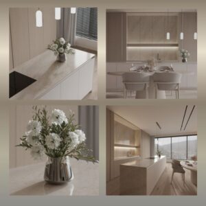 Blat kuchenny z konglomeratu Technistone Glencoe