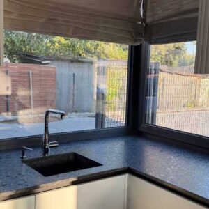 Blat kuchenny z granitu Steel Grey