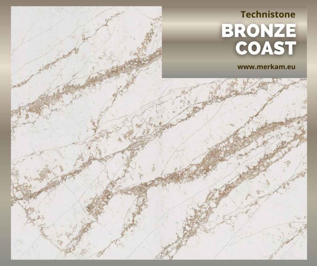 Technistone Bronze Coast Kolekcja Wilsonart Wzór na blat do kuchni