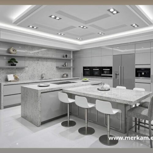 Blat kuchenny z granitu Colonial White
