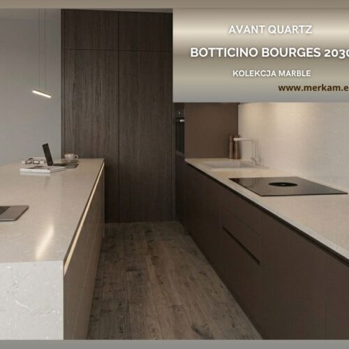 Blat kuchenny z konglomeratu Avant Botticino Bourges 2030 kolekcja Marble