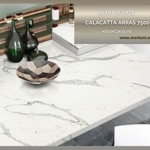 Blat kuchenny z konglomeratu Avant Calacatta Arras 7500