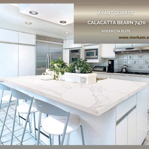 Blat kuchenny z konglomeratu Avant Calacatta Bearn 7470