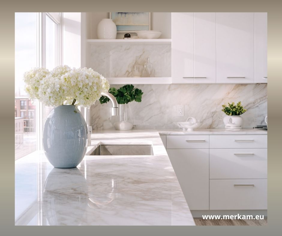 Blaty kuchenne Łódź blaty na wymiar. Marmurowy blat kuchenny.