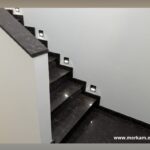 Schody Caesarstone 6338 Woodlands Łódź Realizacja Merkam