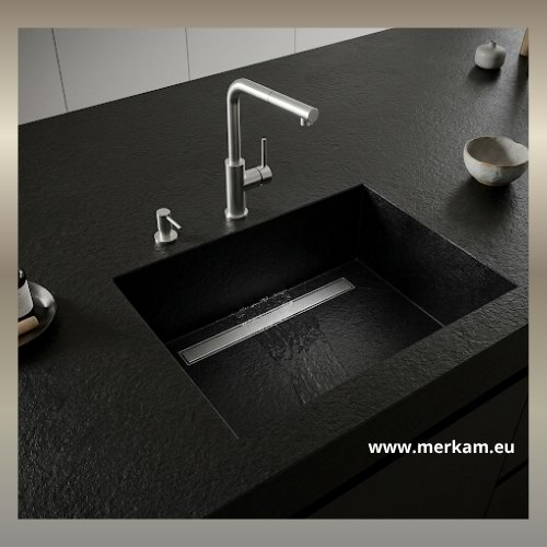 Blat kuchenny z granitu Nero Assoluto