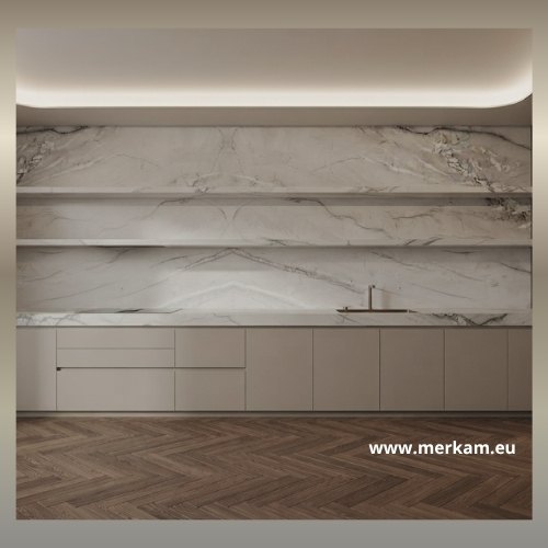 Blat kuchenny z kwarcytu naturalnego Mont Blanc