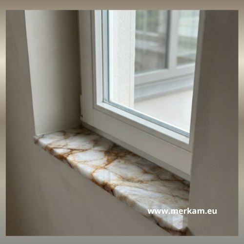 Parapety z kwarcytu naturalnego