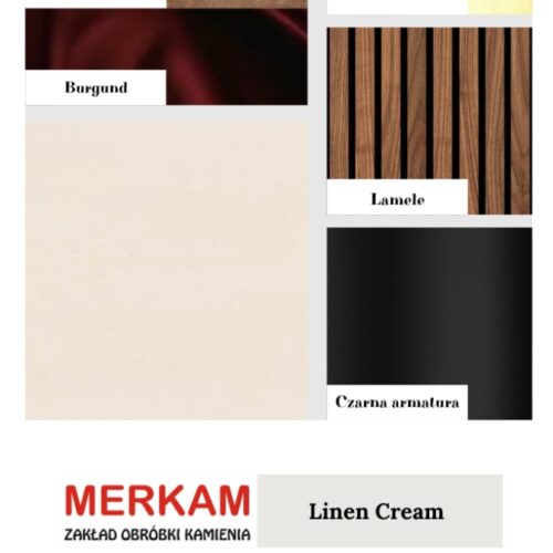 Blat Linen Cream – inspiracje, kolory frontów, drewno i dodatki