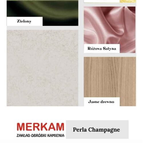 Blat Perla Champagne – inspiracje, kolory frontów, drewno i dodatki
