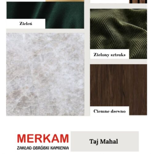 Blat Taj Mahal – inspiracje, kolory frontów, drewno i dodatki