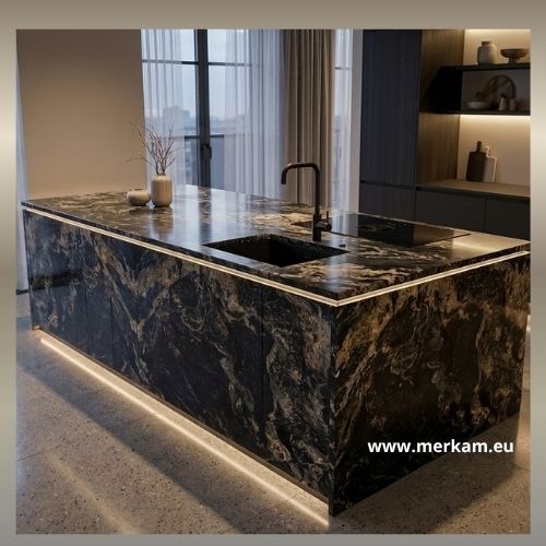 Kwarcyt naturalny Lava Oro Łódź