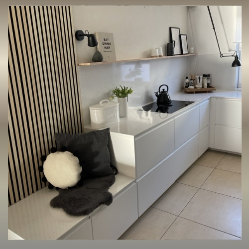 Konglomerat kwarcowy Technistone Noble Supreme White Łódź
