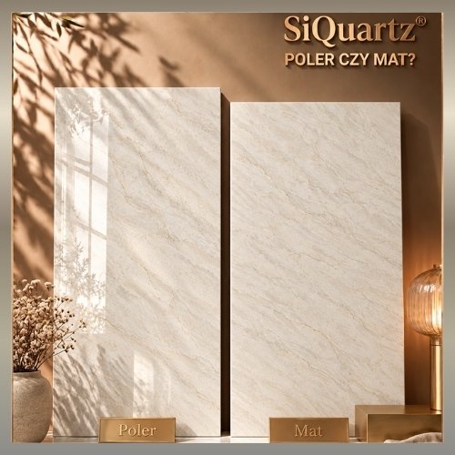 SiQuartz poler czy mat — co wybrać?