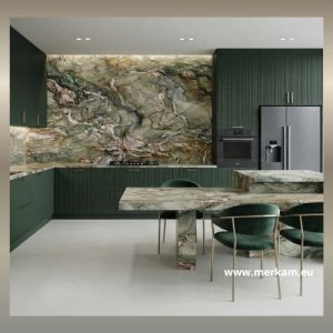 Blat kuchenny z kwarcytu naturalnego Fusion