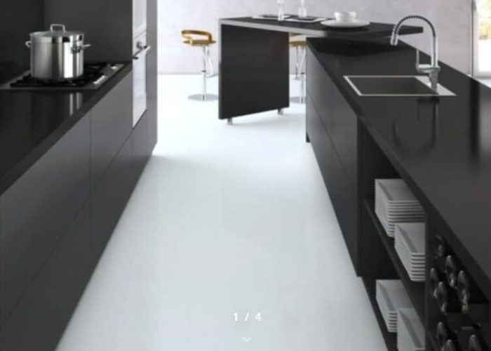 Blaty kuchenne z konglomeratu Caesarstone 3100 Jet Black