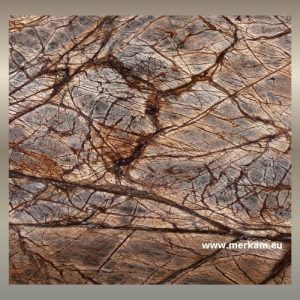 Marmur Forest Brown – marmur naturalny na blaty, schody, parapety i posadzki | Merkam