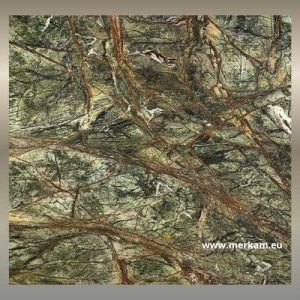 Marmur Forest Green – marmur naturalny na blaty schody parapety i posadzki Merkam