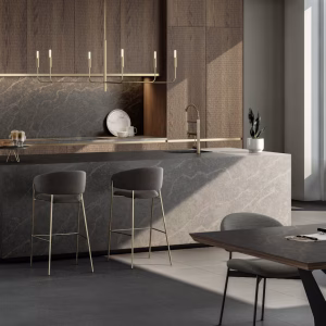 Silestone Le Chic Bohemian Flame konglomerat kwarcowy